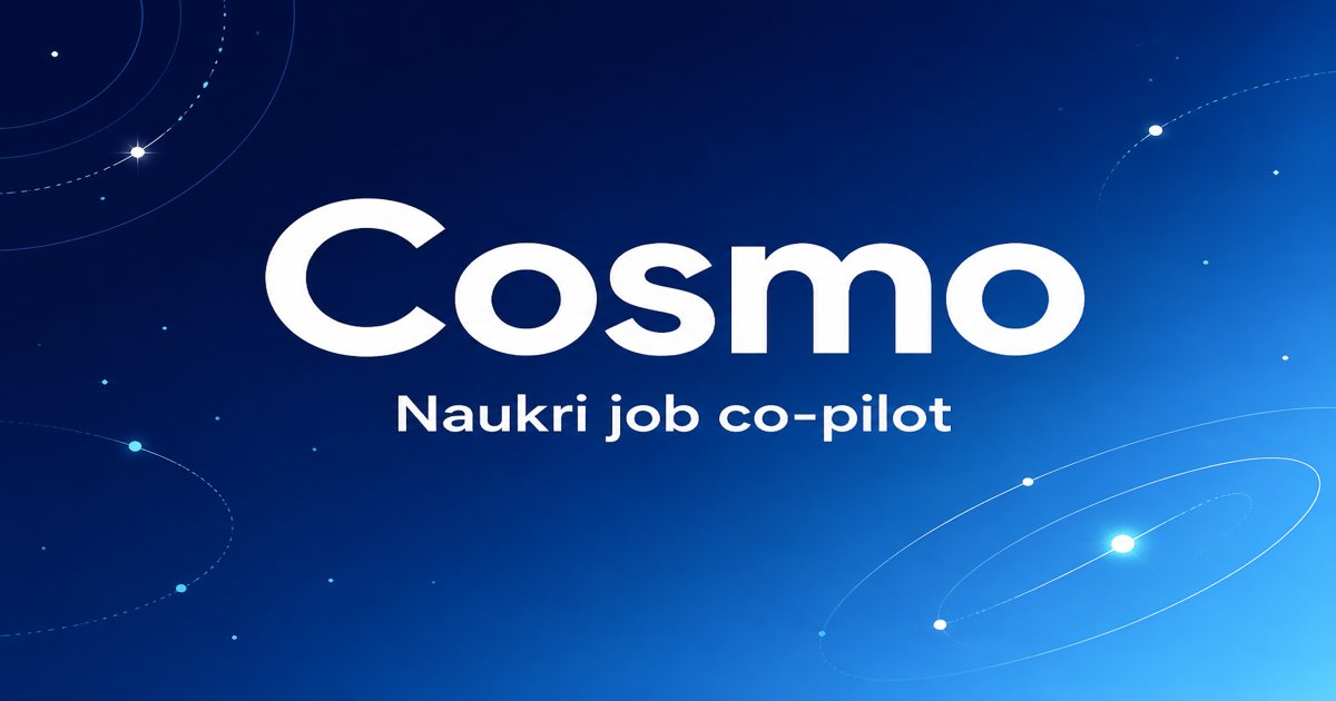 Cosmo Job Assistant — 官网预览图